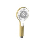 Душевая лейка Kludi Dive ⌀117 мм 3-режимная брашированное золото PVD 69830N000