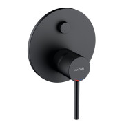 Змішувач для душу Kludi Bozz вбудований одноважільний чорний матовий 387593976