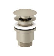 Донный клапан для раковины Kludi Push-Open брашированный никель PVD 10426N500