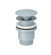 Донный клапан для раковины Kludi Push-Open голубой матовый 10426O400