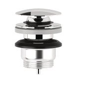 Донный клапан для раковины Kludi Push-Open хром 104700500