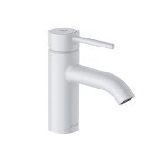 Змішувач для раковини Kludi Bozz з донним клапаном білий матовий 382665376