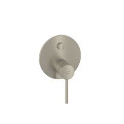 Змішувач для душу Kludi Bozz вбудований одноважільний брошурований нікель PVD 38759N576