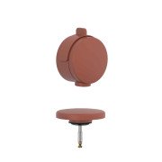 Кришка зливу та переливу Kludi Rotexa кораловий матовий 71826O500