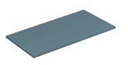 Столешница для подвесной тумбы Kludi Icos 100х50 см МДФ морской матовый 50T100O3