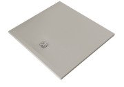 Душевой поддон Kludi Terra 100х100 см композит серо-бежевый матовый 08DW18O2