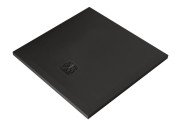 Душовий піддон Kludi Terra 80х80 см композит чорний матовий 08DW0939