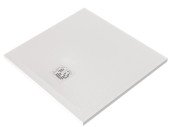 Душевой поддон Kludi Terra 80х80 см композит белый матовый 08DW0953