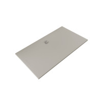 Душовий піддон Kludi Terra 170х90 см композит сіро-бежевий матовий 09DW22O2