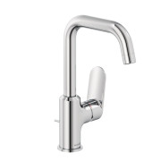 Смеситель для раковины Kludi X1 с донным клапаном хром 320270575