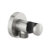 Шлангове підключення Kludi A-Qa з тримачем для душу брошурований нікель PVD 60547N500