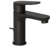 Змішувач для раковини Kludi X1 із донним клапаном чорний матовий 322763975