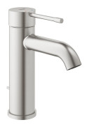 Смеситель для раковины Grohe Essence S-Size однорычажный с донным клапаном суперсталь 24171DC1