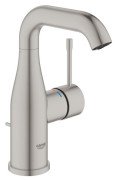 Змішувач для раковини Grohe Essence M-Size із донним клапаном суперсталь 24173DC1