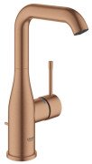 Змішувач для раковини Grohe Essence L-Size із донним клапаном теплий захід сонця матовий 24174DL1