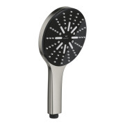 Душевая лейка Grohe Rainshower Aqua 130 мм 3-режимная суперсталь 101676DC00