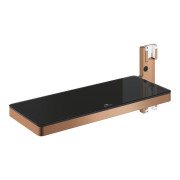 Полиця для ванної Grohe Rainshower Aqua метал/скло теплий захід сонця матовий 101677DL00