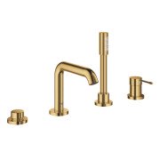 Смеситель на борт ванны Grohe Essence с душевым гарнитуром холодный рассвет 25251GL1