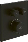 Термостат для душа Villeroy & Boch Universal Taps & Fittings встраиваемый матовый черный TVS000041000K5