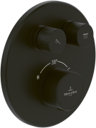 Термостат для душа Villeroy & Boch Universal Taps & Fittings встраиваемый черный матовый TVS000040000K5