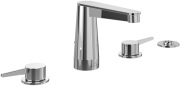Смеситель на борт ванны Villeroy & Boch Conum на 4 отверстия хром TVT12700200061