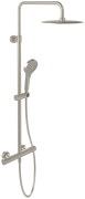 Душева система Villeroy & Boch Verve Showers із термостатом матовий нікель TVS10900500064