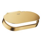 Тримач для туалетного паперу Grohe Selection з кришкою метал холодний світанок матовий 41069GN0