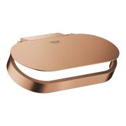 Тримач для туалетного паперу Grohe Selection із кришкою метал теплий захід сонця матовий 41069DL0