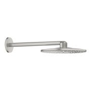Верхній душ Grohe Rainshower SmartActive 310 2 режими з кронштейном суперсталь 26475DC0