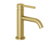 Смеситель для раковины Kludi Nova Fonte однорычажный брашированное золото PVD 20026N015