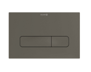 Кнопка смыва для унитаза Kludi Unifix двойной смыв пластик серый матовый 30PP01O1