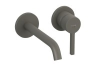 Змішувач для раковини Kludi Nova Fonte настінний сірий матовий 20244O115