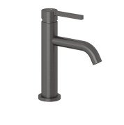 Змішувач для раковини Kludi Nova Fonte одноважільний збройова сталь PVD 20028N215