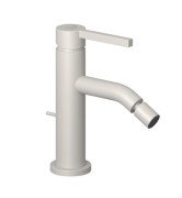 Смеситель для биде Kludi Nova Fonte с донным клапаном серо-бежевый матовый 20216O215