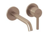 Змішувач для раковини Kludi Nova Fonte настінний бронзова бронза PVD 20244N115