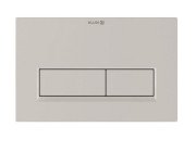 Кнопка змиву для унітазу Kludi Unifix подвійний змив пластик сіро-бежевий матовий 32PP01O2