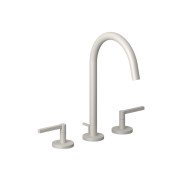 Змішувач для раковини Kludi Nova Fonte на 3 отвори сіро-бежевий матовий 20143O215