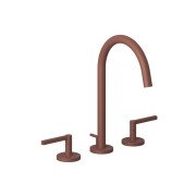 Змішувач для раковини Kludi Nova Fonte на 3 отвори кораловий матовий 20143O515