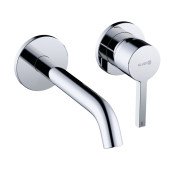 Змішувач для раковини Kludi Nova Fonte настінний одноважільний хром 202440515