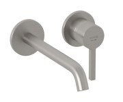 Змішувач для раковини Kludi Nova Fonte настінний одноважільний брашований нікель PVD 20245N515