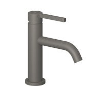 Змішувач для раковини Kludi Nova Fonte із донним клапаном сірий матовий 20266O115