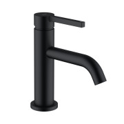 Змішувач для раковини Kludi Nova Fonte із донним клапаном чорний матовий 202663915