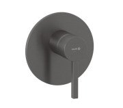 Змішувач для душу Kludi Nova Fonte вбудований одноважільний збройова сталь PVD 20755N215