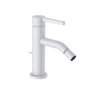 Змішувач для біде Kludi Nova Fonte з донним клапаном білий матовий 202165315