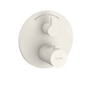 Термостат для душа Kludi Nova Fonte встраиваемый серо-бежевый матовый 20810O215