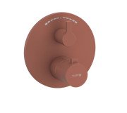 Термостат для душу Kludi Nova Fonte вбудований кораловий матовий 20810O515