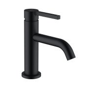 Смеситель для раковины Kludi Nova Fonte с донным клапаном черный матовый 202663915