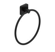 Тримач-кільце для рушників Kludi Vela S чорний матовий 2597839