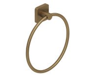 Тримач-кільце для рушників Kludi Vela S бронзова бронза PVD 25978N1