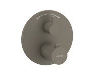 Термостат для душа Kludi Nova Fonte встраиваемый серый матовый 20810O115